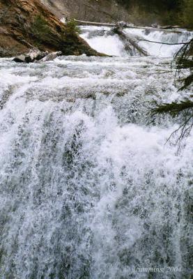 S. F. Tieton River falls