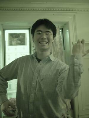 Violin Lesson 101-Wei is an extraordinarly patient teacher...but she would allow me to touch her Antonio :(