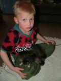 WILLIAM WITH WHAT PROVED TO BE A HAND FULL EVEN FOR HIM