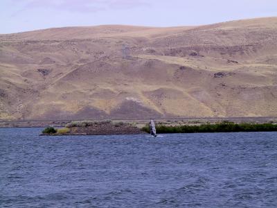 Windsurfing at Three Mile Canyon