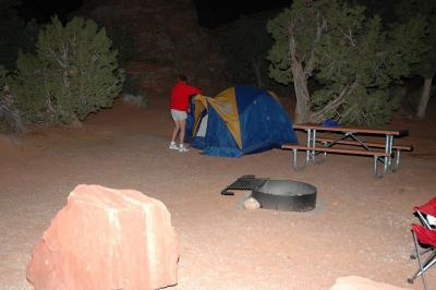 Our Campsite in Arches National Park