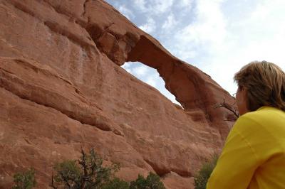 Opposite side of Skyline arch