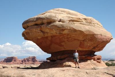 Balanced rock in Canyonlands