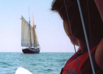 Tall ships on Lake Erie, 2003