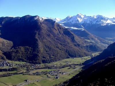 Pic d'Auzu (1514 m), Louvie Soubiron et massif de Gourette