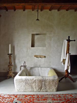 Frame in the bathroom