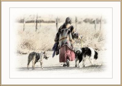 Navajo Pastel Sketch Framed.jpg