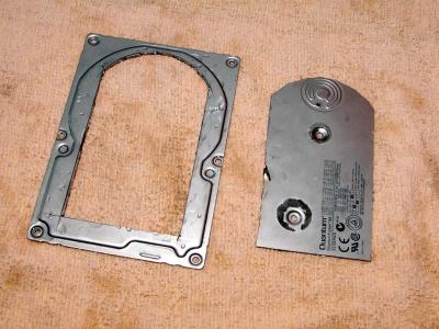 Decided to cut up the Quantum first, shuould have gotten myself a fully blocky shaped drive