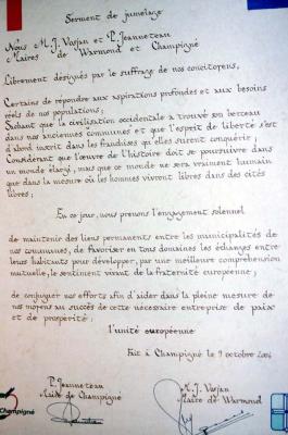 Het contract in het Frans