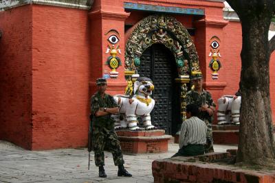 Entrance to Hanuman Dhoka