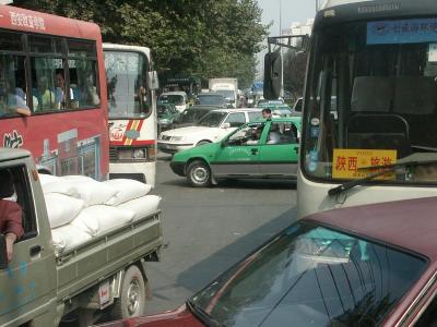 Xian traffic
