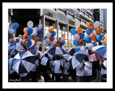 Marche Centraide aux 1000 parapluies