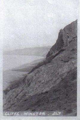 Minster cliffs c.1920
