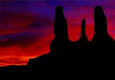 Monument Valley Dusk 2