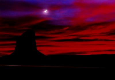 Monument Valley Dusk