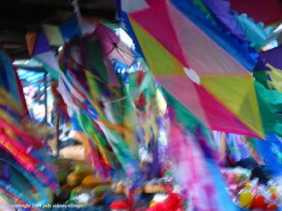 kites shifting, antigua, guatemala