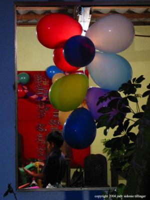 balloons, antigua, guatemala