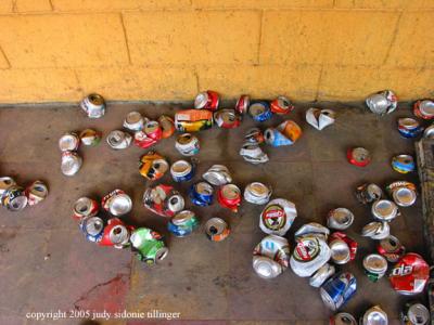 beer cans, san andres iztapa