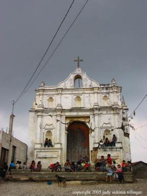 church, sta maria de jesus, guatemala