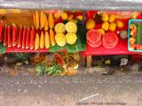 fruit in chichicastenango, guatemala