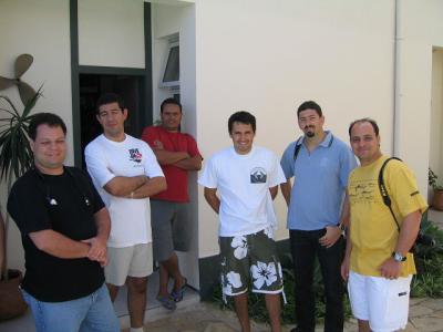 Marcelo, Raphael, Andr,Krause e Danilo