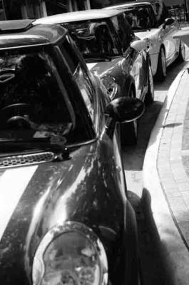 black & white