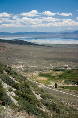 Clouds over Mono Lake