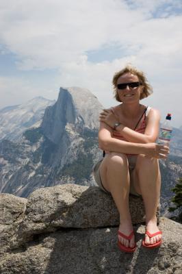 Susanne and Half Dome