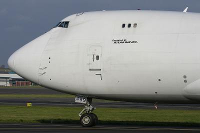 Very bland and somewhat grubby Boeing 747