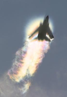 Phoenix from the flames - 56 Sqn aren't known as the Firebirds for nothing!