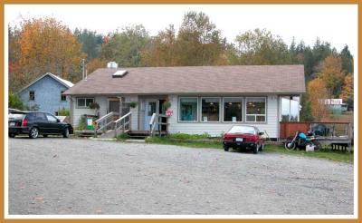 The restaurant at Squirrel Cove.