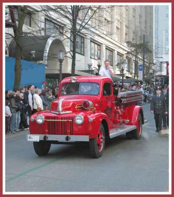 Everyone loves the old firetruck.