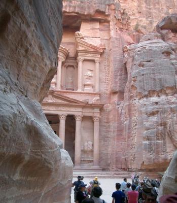 Petra Treasury view from the Siq.jpg