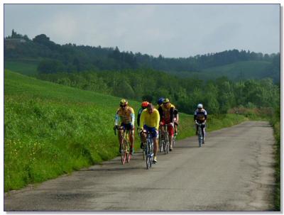 Saturday ride near Pisa