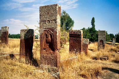 Selcuk cemetery at Ahlat, Lake Van