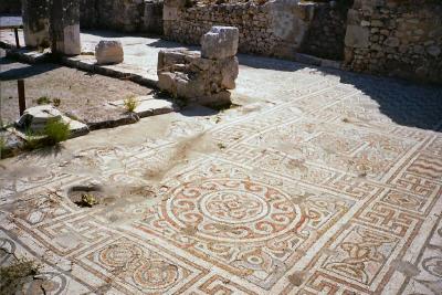 Xanthos, mosaic floor