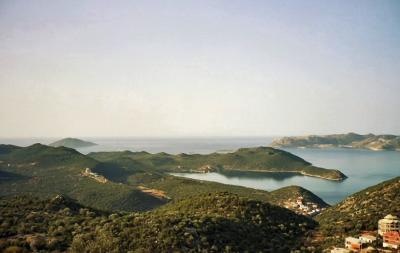 Approaching Kalkan from the east