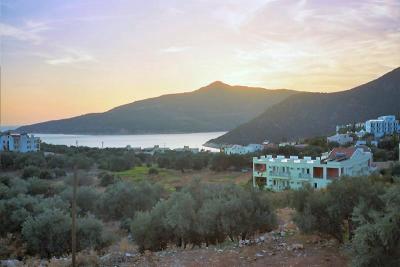 View from hotel window, Kalkan