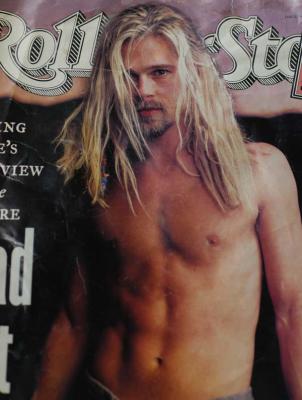  So Its  A Magazine Cover Of Brad Pitt    Its My Gallery