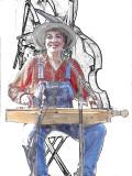 Carol Ann Sweet playing Mountain Dulcimer