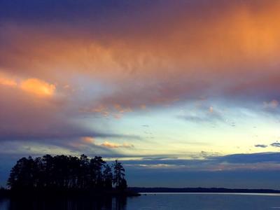 Pamlico River at Sunset