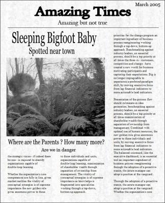 newsprint-bigfoot
