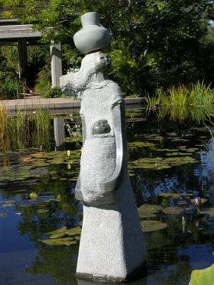 Pond Statue