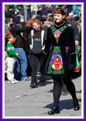 Marching and Doing the Jig on St. Paddy's Day
