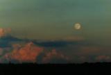 Moon & Turbulent Skies