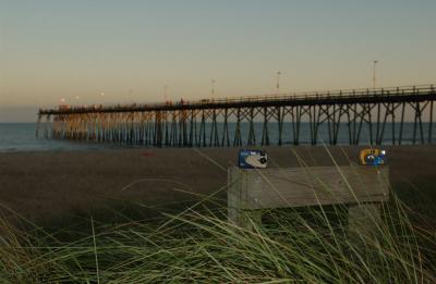 Leg 21_The Kure Beach Pier is the nucleus for the tourists coming here to get away from it all ..........