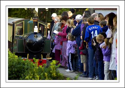 Longleat ~ the train now arriving