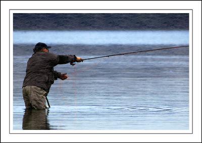 The fly man ~ Chew Valley lake