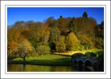 Stourhead ~ the bridge and backdrop