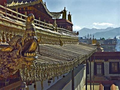 Roof Detail, Jokhang Temple
